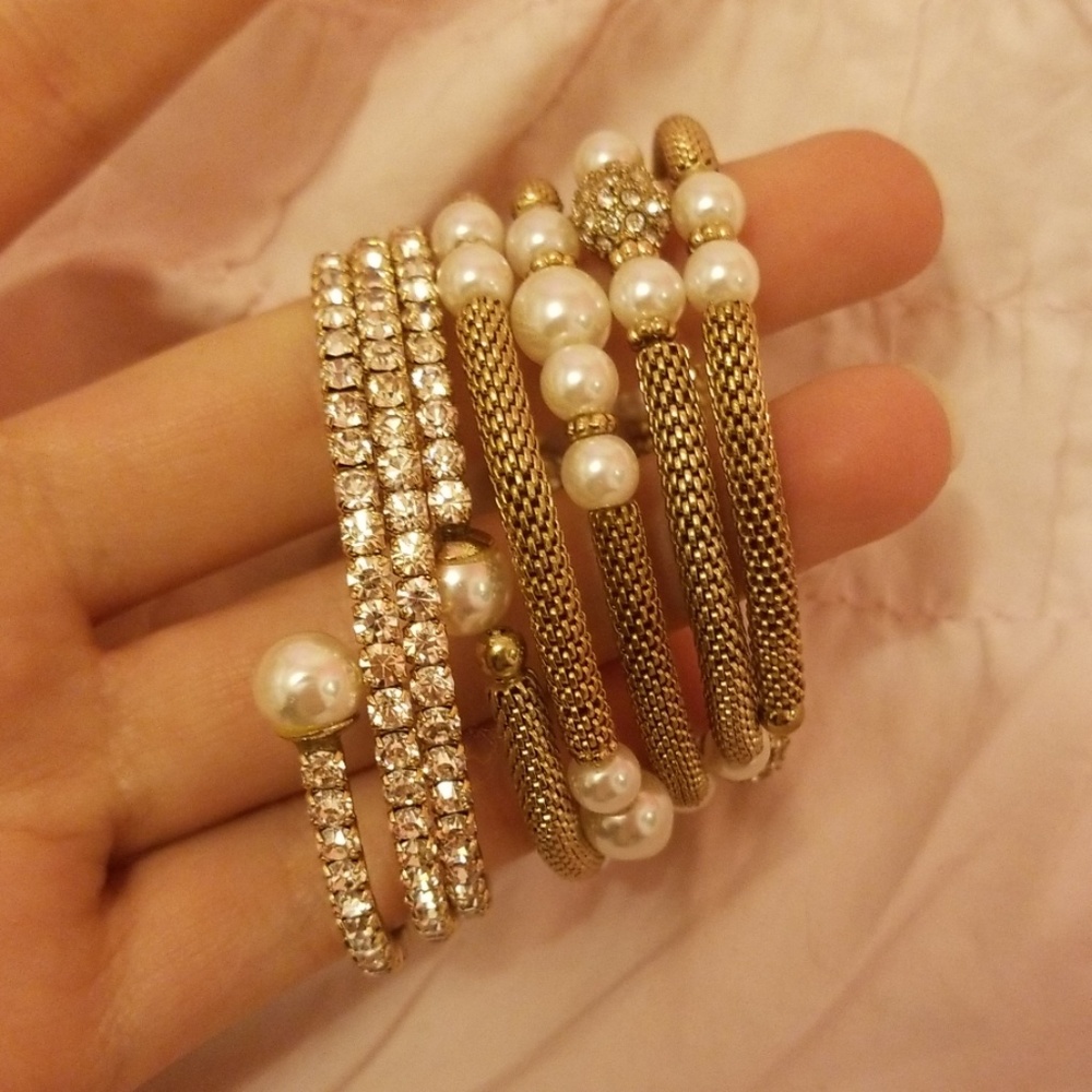 Set of 2 wrap bracelets